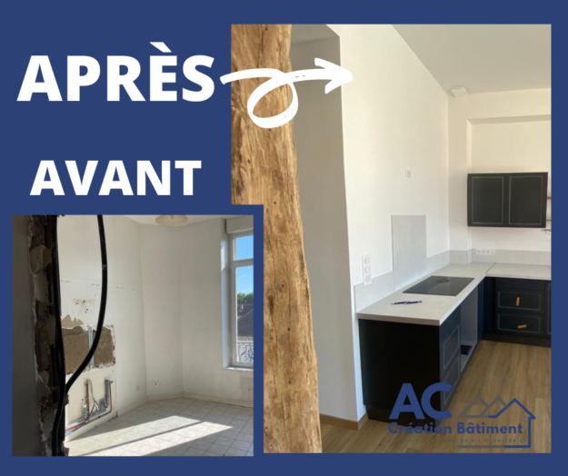 Avant-après rénovation appartement